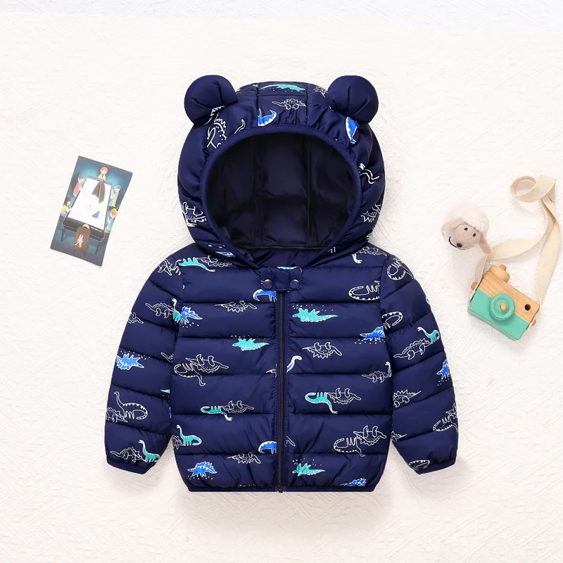 Chaqueta de plumón niña acolchada con capucha – Abrigo cálido - imagen 5
