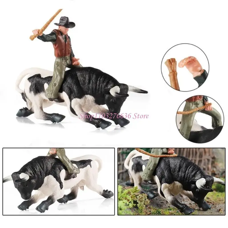 Figuras de torero y toro de simulación animal Matador español - imagen 5