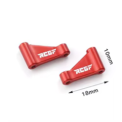 LOSI mini-b mini-t Brackets delanteros de aluminio para coche RC