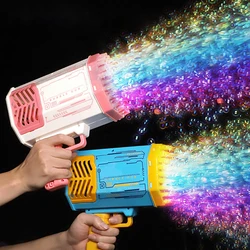 Pistola de burbujas automática con varitas para niños y Navidad