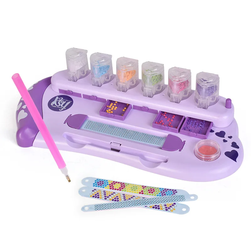 Kit de pulseras de diamantes hechas a mano para niñas - imagen 3