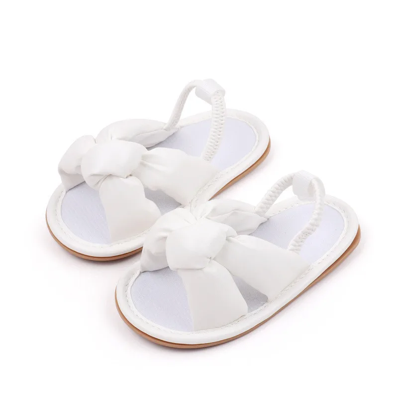 Sandalias de verano antideslizantes para primeros pasos con lazo - imagen 4