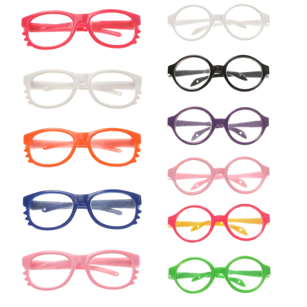 Gafas redondas de fantasía para niña - Accesorio de muñeca