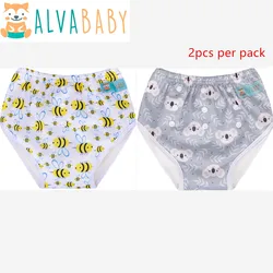 ALVABABY pantalones de entrenamiento impermeables con interior de bambú