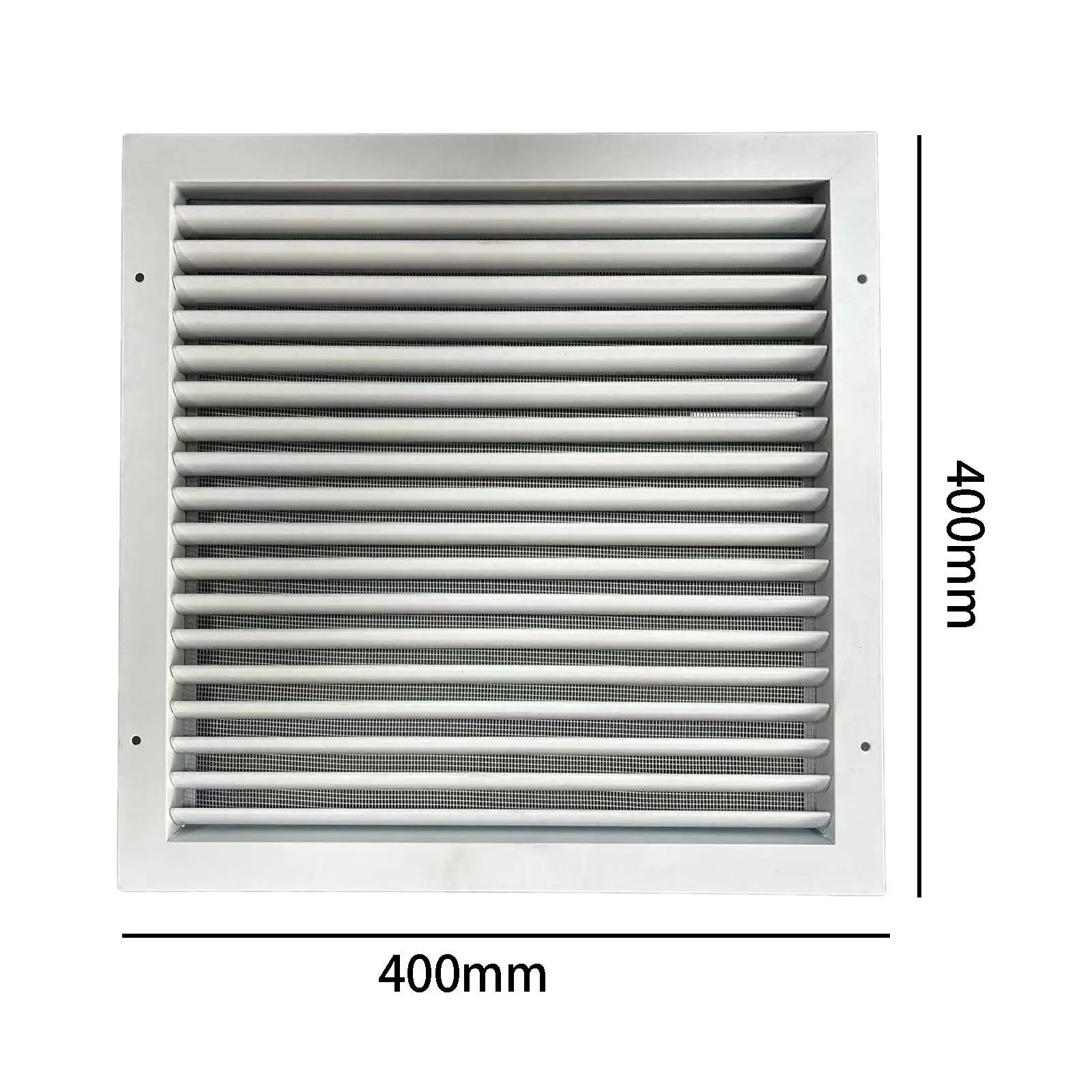 Rejilla de ventilación de aluminio para retorno de aire HVAC - imagen 2
