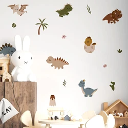 Pegatinas infantiles de pared con dinosaurios para habitación