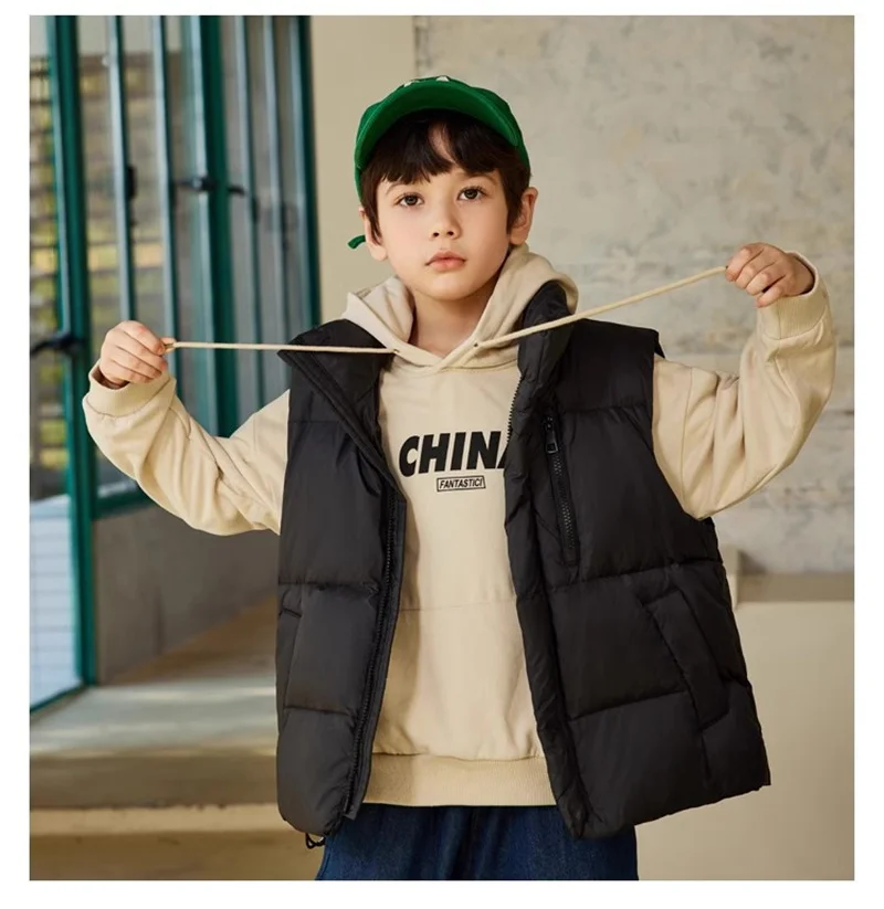 Chaleco infantil abrigado