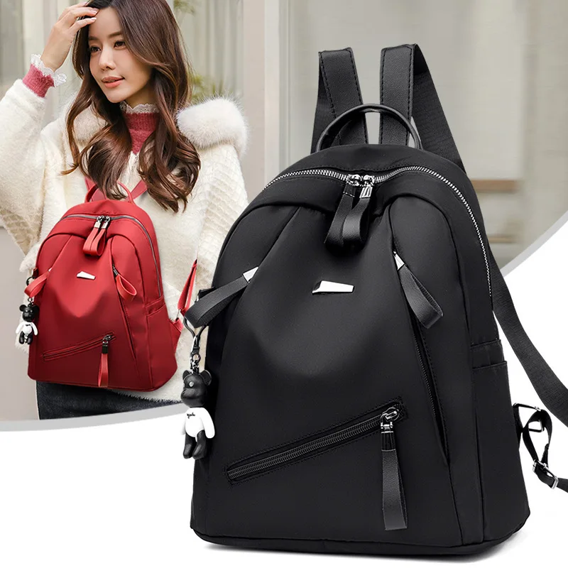 Mochila de viaje ligera en nailon con bandolera para mamá urbana - imagen 3