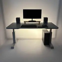 Decoración de escritorio para casa de muñecas en miniatura