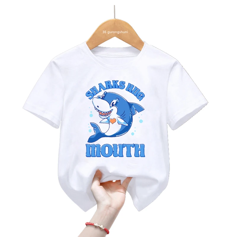 Camiseta infantil de verano con ballenas y estrellas - imagen 2