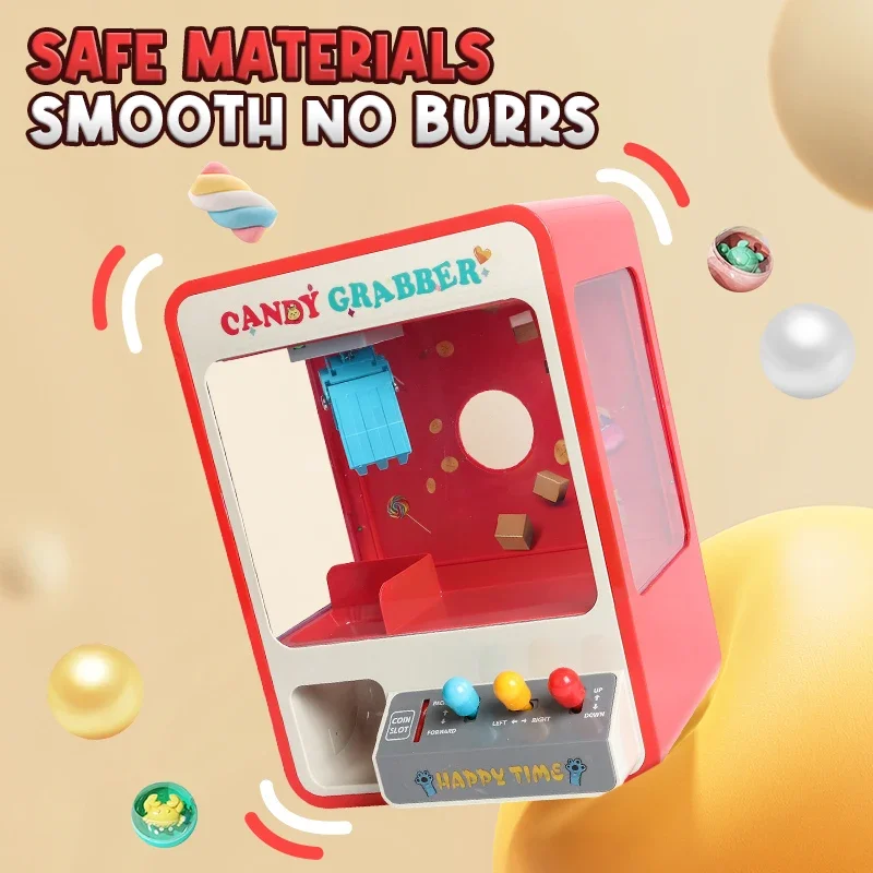 Máquina de garras electrónica arcade con música y muñecas - imagen 5
