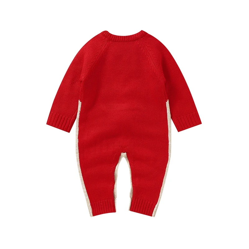 Pelele Navidad Bebé con Renos – Monos Infantiles de Invierno 0-2 Años - imagen 4