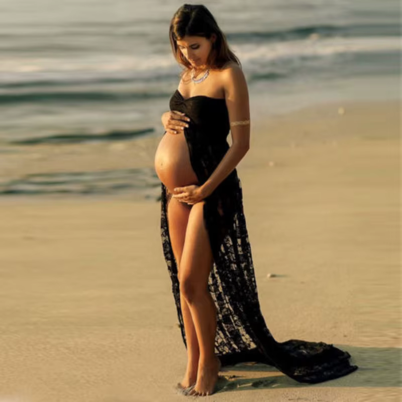 Vestido en uso para sesión fotográfica