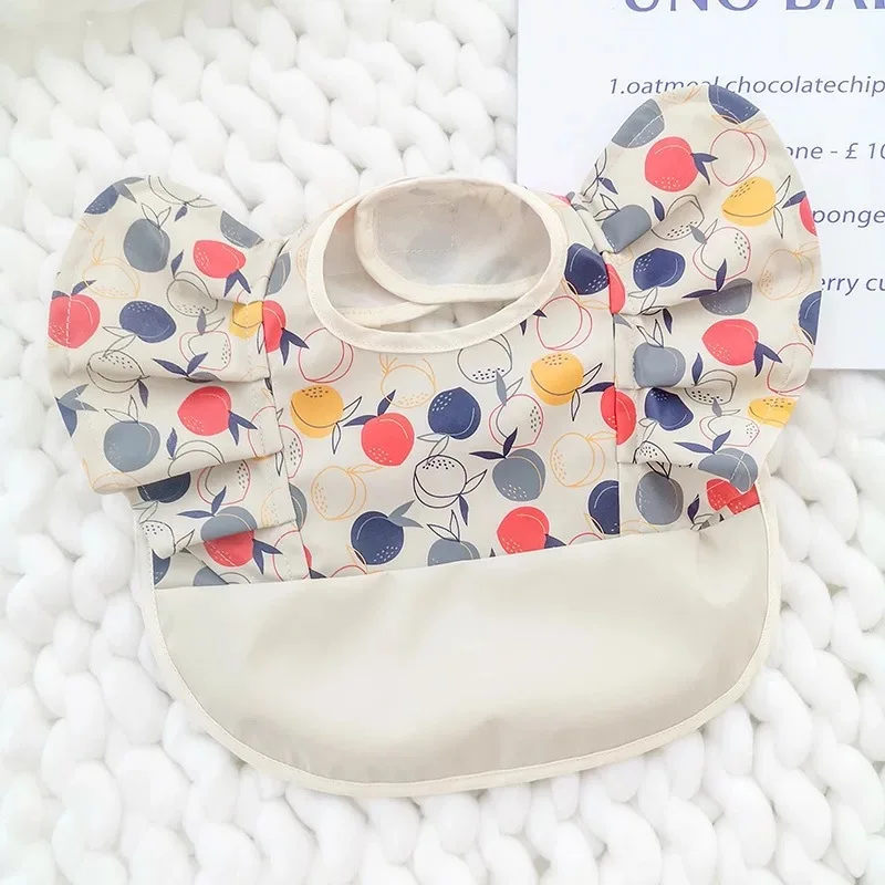 Baberos impermeables para bebé con alas de ángel anti-salpicaduras - imagen 4