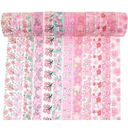 Cinta washi Sakura decorativa para álbum de recortes y diario