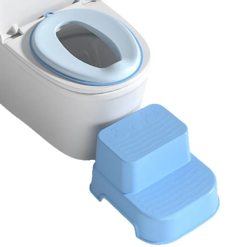 Asiento de inodoro para bebés de plástico reforzado sin instalación - imagen 4