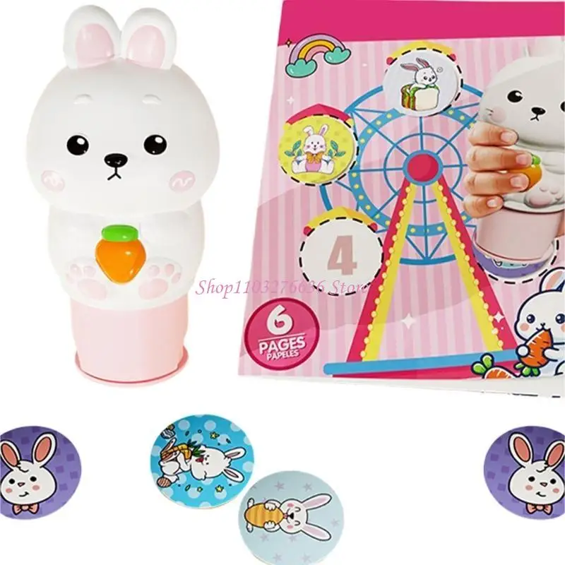 Pegatinas infantiles de sellos con dibujos para motricidad fina - imagen 3