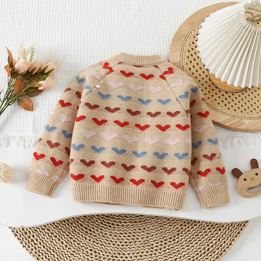 Guía de tallas Jersey de otoño para niñas