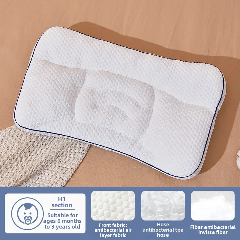 Almohada infantil ergonómica para cuello, con soporte divisiones - imagen 5