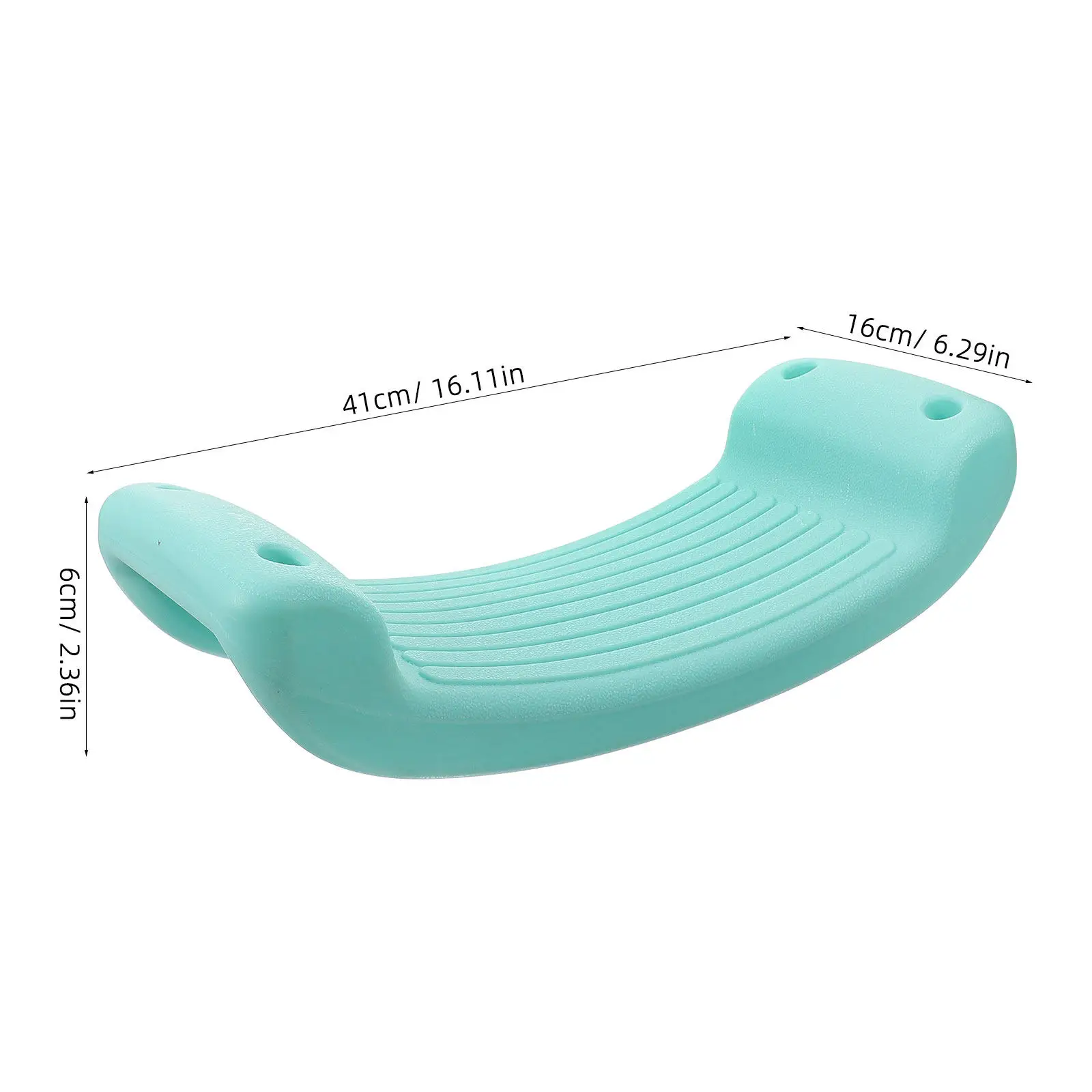 Asiento para columpio infantil azul cielo, resistente y fácil de montar - imagen 5