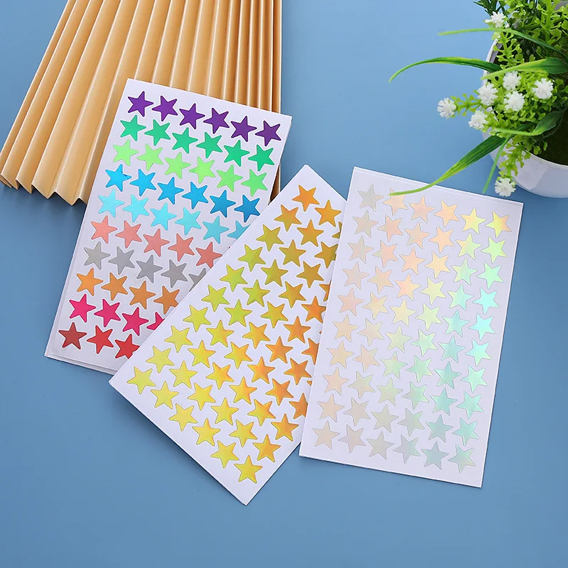 Pack de pegatinas con diferentes colores