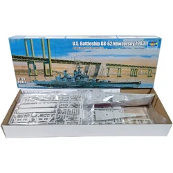 Trumpeter Barco de guerra BB-62 New Jersey para armar
