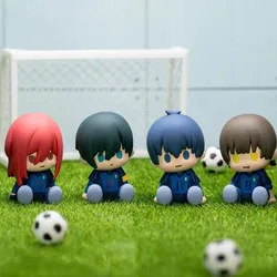 Figura chibi Blue Lock con cabeza inclinable, adorno de escritorio