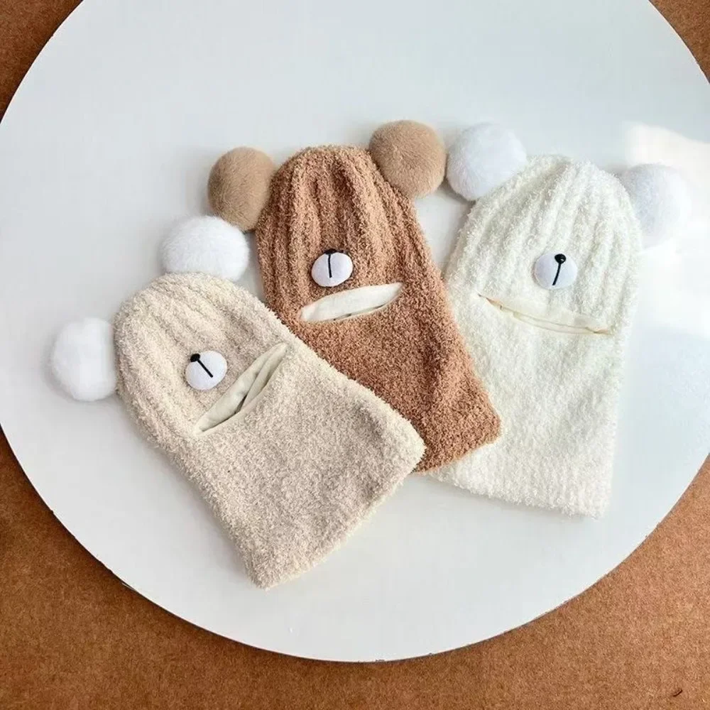 Bufanda con gorro integrado y protección auditiva para frío infantil - imagen 4