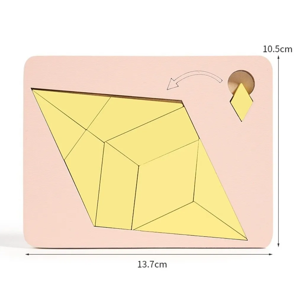 Rompecabezas de madera 3D Montessori para niños - imagen 3