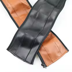 Funda de cuero para barra cochecito Oyster Zero