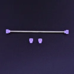 Eje de transmisión ligero hueco para chasis Mini 4WD