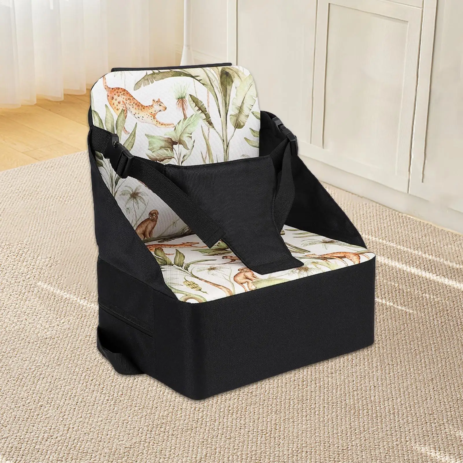 Asiento elevador infantil regulable con base antideslizante - imagen 3