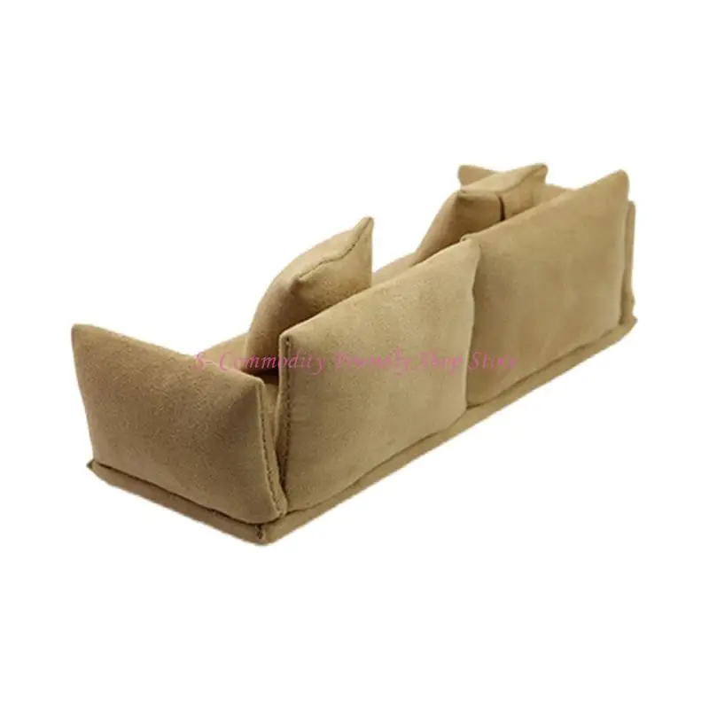 Sofá para casa de muñecas en madera, decoración - imagen 2