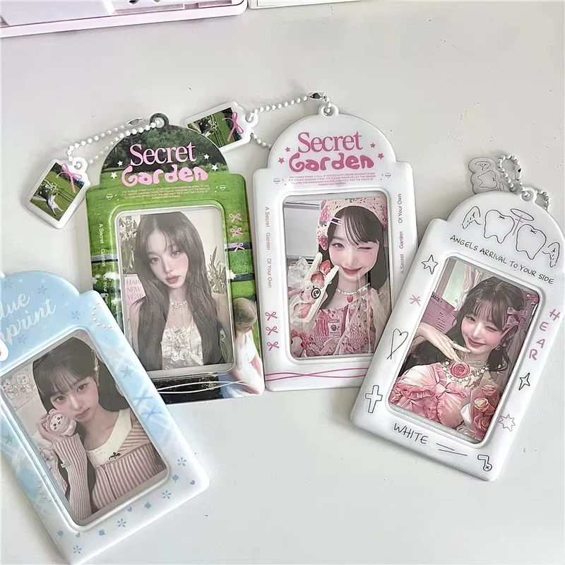 Tarjetero PVC para fotos de niña – Soporte sesión fotográfica - imagen 5