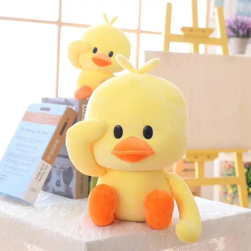 Peluche pato amarillo suave para almohada y regalo infantil - imagen 5