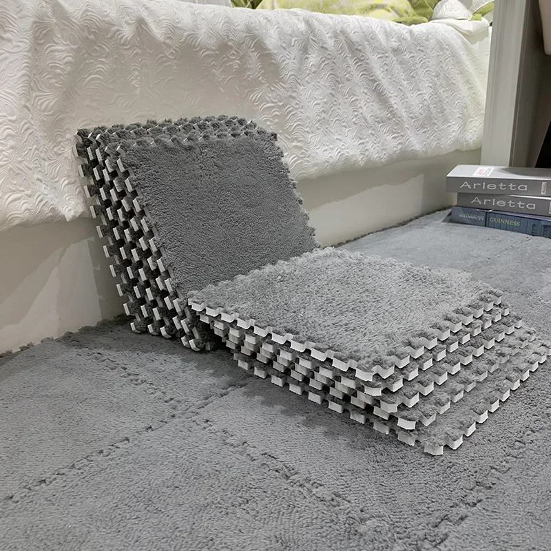 Alfombra de juego para bebé felpa suave 30x30 cm - imagen 3