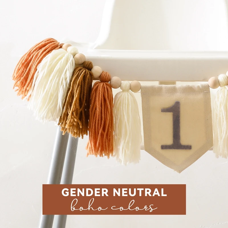 Detalles de las borlas decorativas