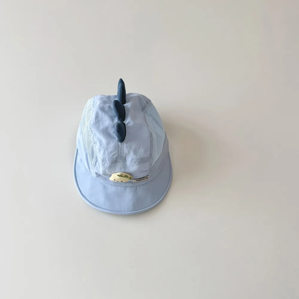Gorro bebé dinosaurio dibujos animados protección solar transpirable