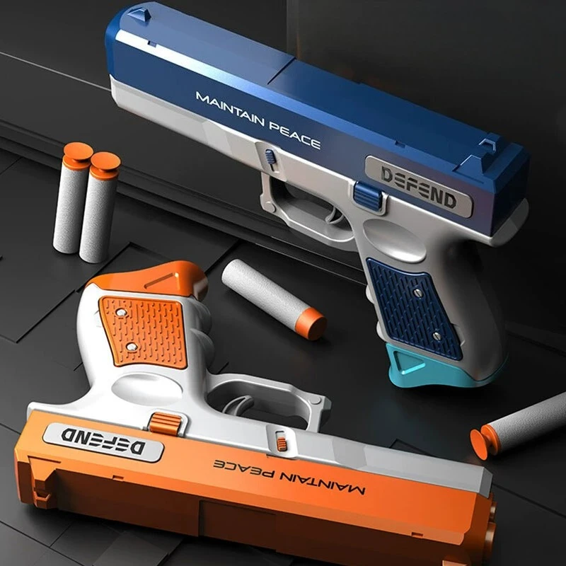 Pistola de dardos de espuma infantil – Juego de lanzamiento interior - imagen 4