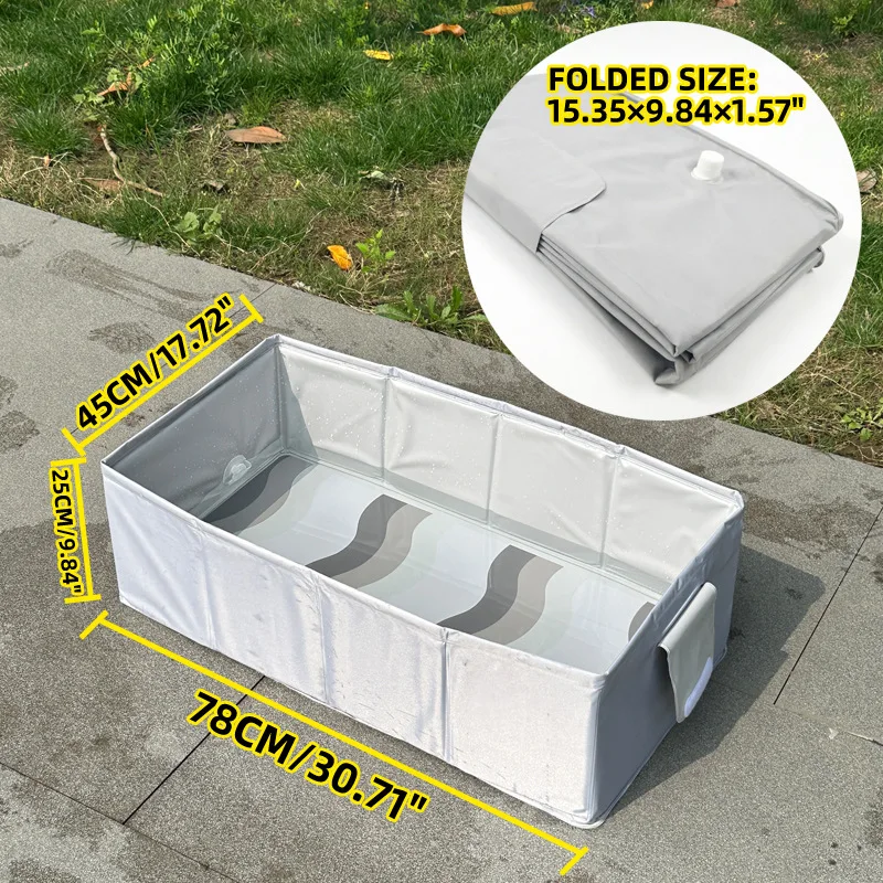 Bañera plegable portátil para bebé – ideal viajes y regalo nacimiento - imagen 5