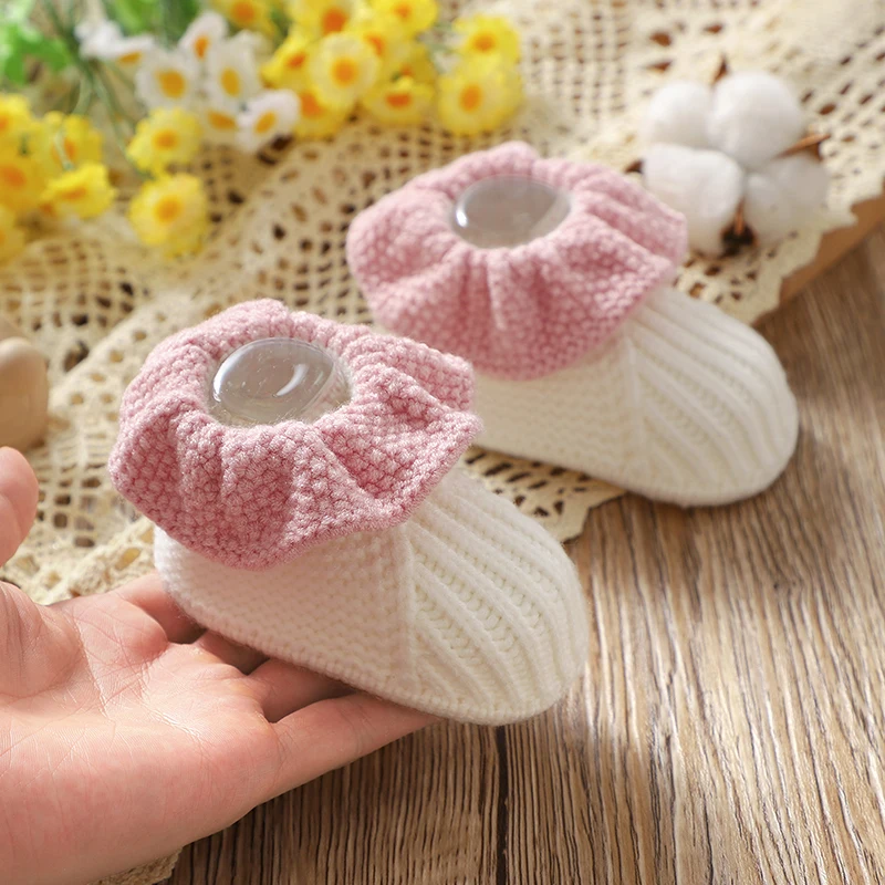Botines bebé antideslizantes suaves para recién nacido - imagen 4