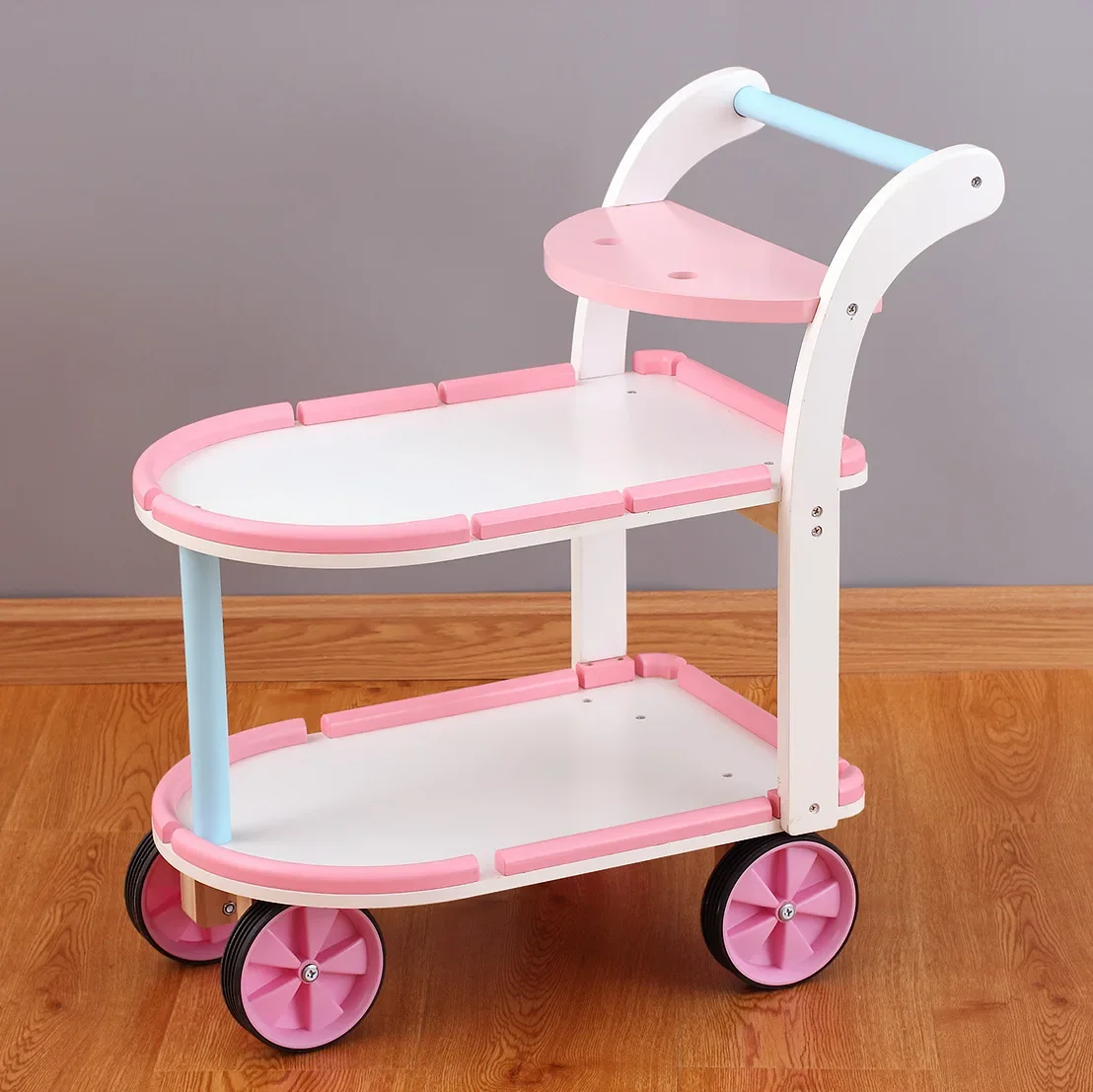 Andador para bebé de empuje, cocina simulada en carrito - imagen 2