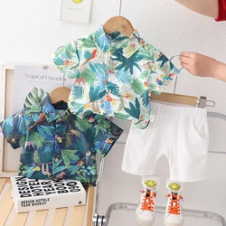 Conjunto de verano para bebé: camiseta y pantalón corto infantil