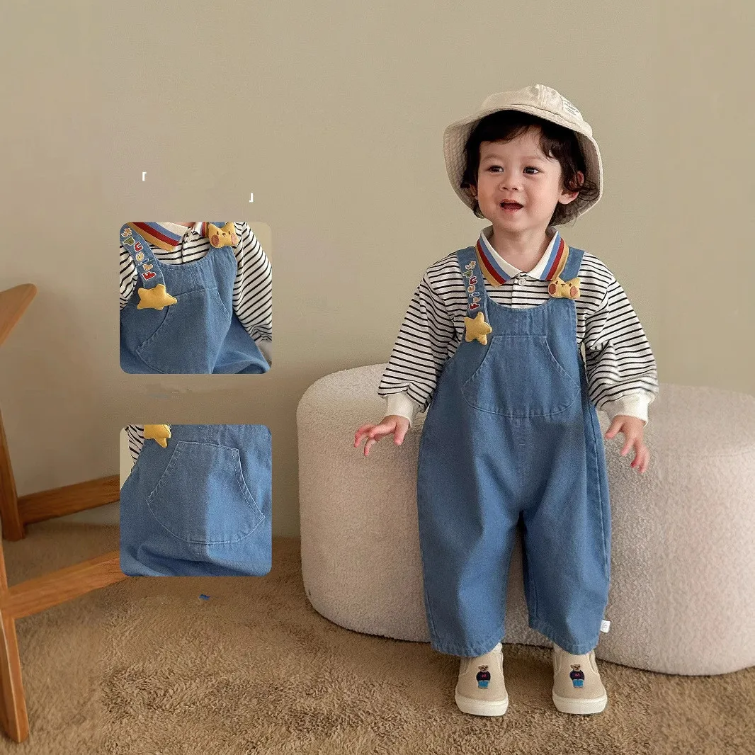 Pantalón infantil primavera otoño para niño y niña - Estilo cómodo - imagen 2