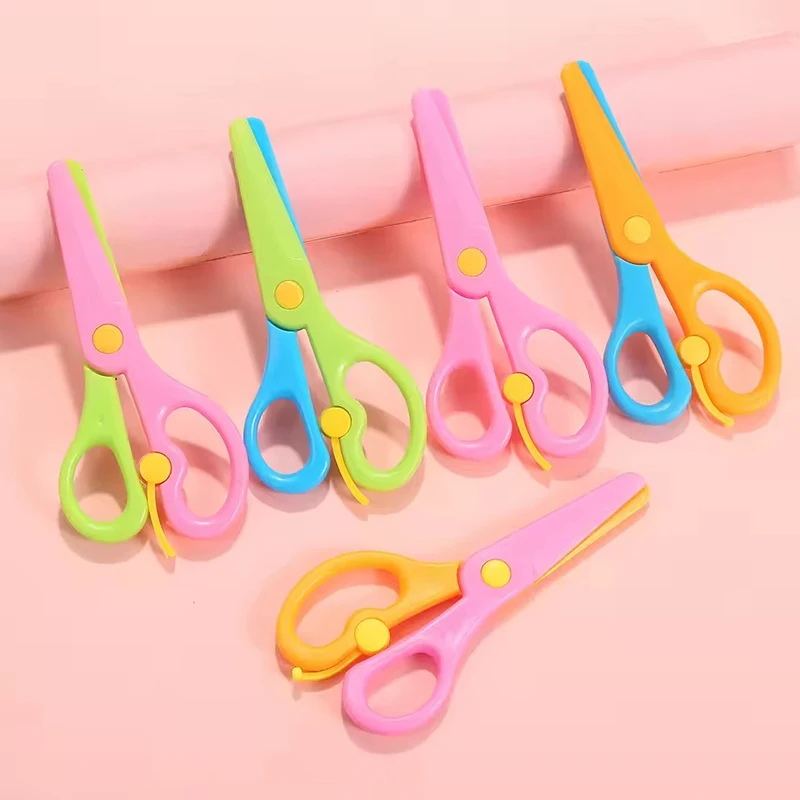 ZYF limpiapipas de colores y tijeras plásticas para manualidades - imagen 4