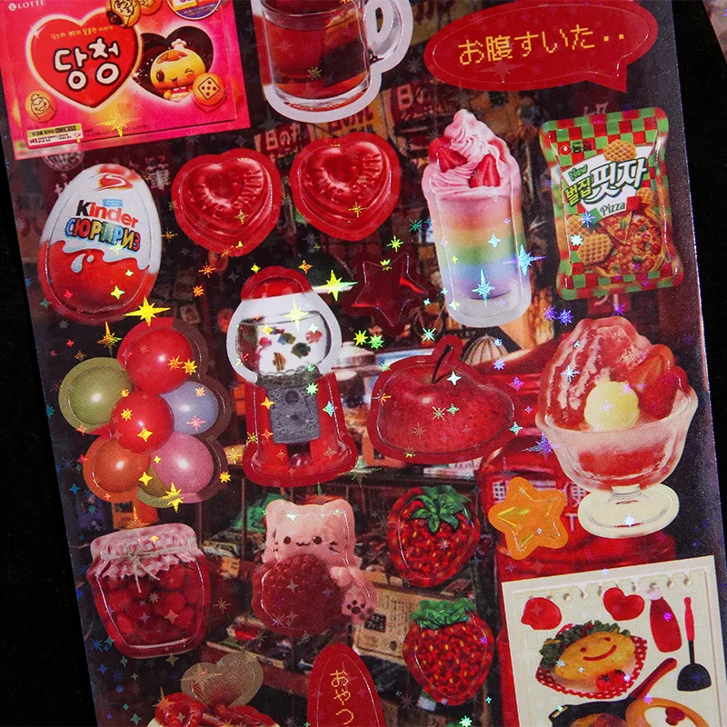 Pegatinas decorativas para portátil - 50 hojas, Kpop Toploader - imagen 3
