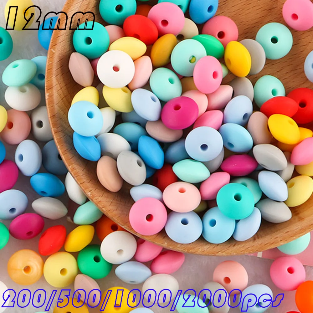 Kit DIY cuentas de silicona para pulseras y collares infantiles - imagen 4