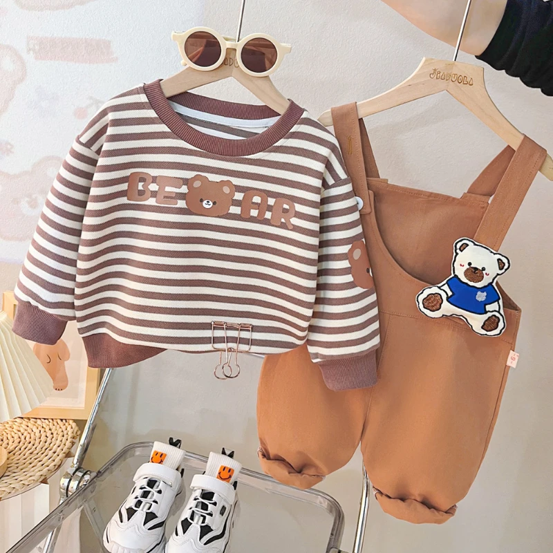 Conjunto de ropa de otoño para niños y niñas - imagen 3