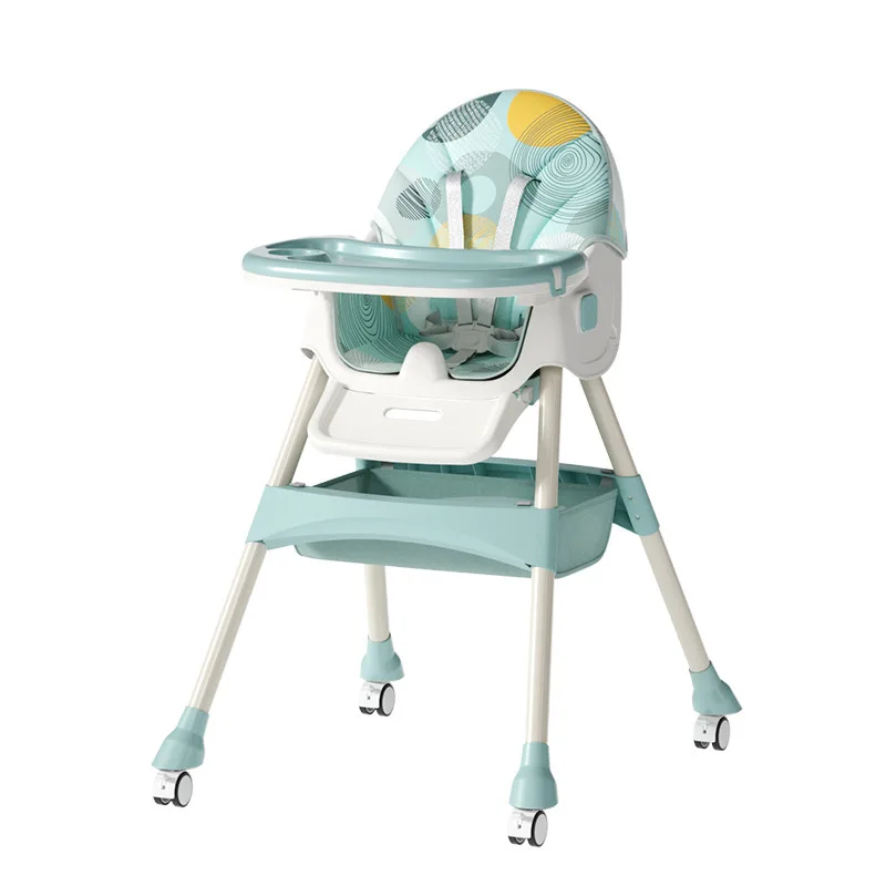 Trona plegable para bebé – Silla de comer multifuncional - imagen 3