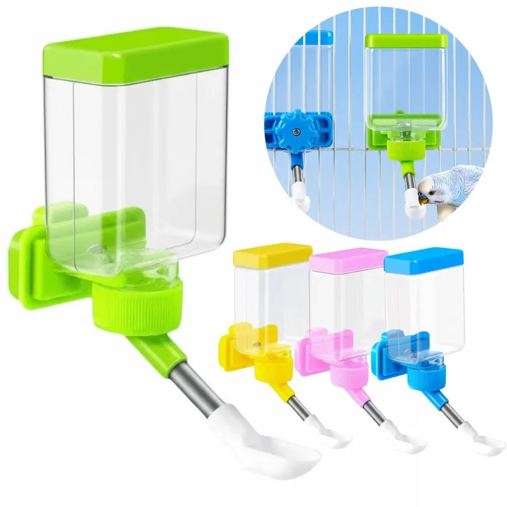 Dispensador de agua colgante para jaula de pájaros sin fugas - imagen 3